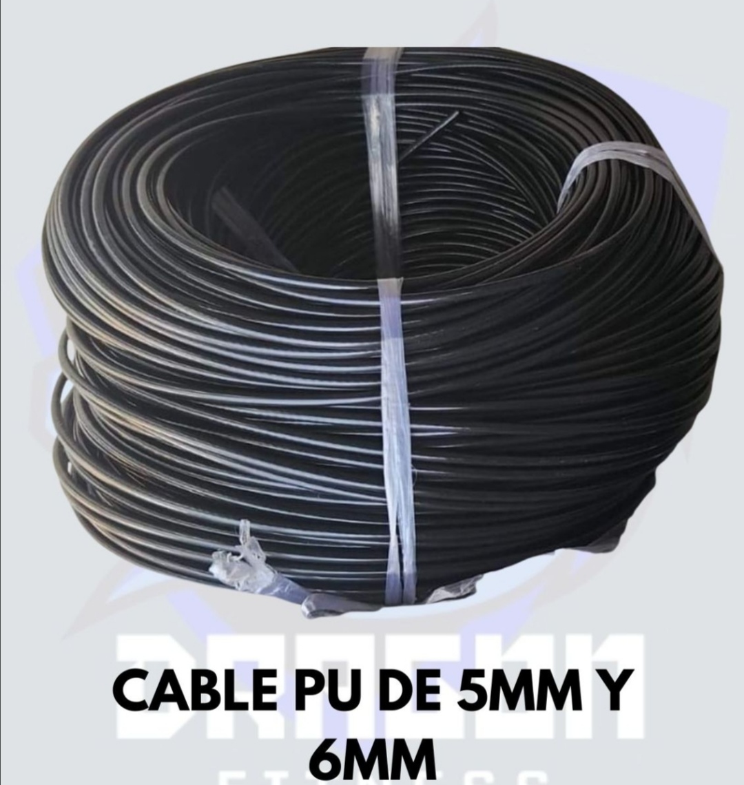 Cable PU de 5mm y 6mm para máquinas de gimnasio