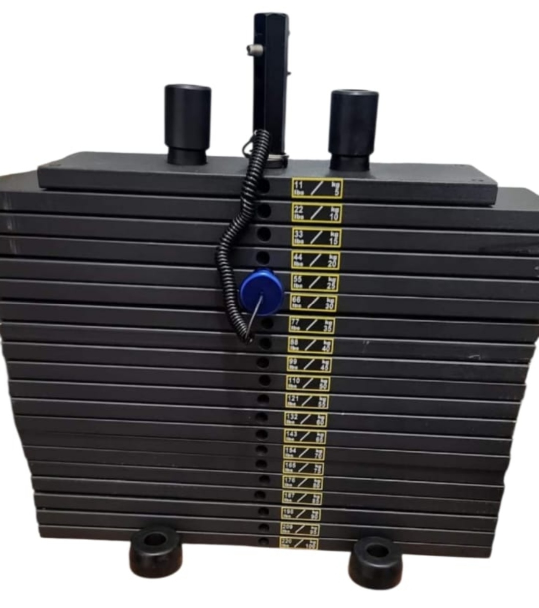 Stack de pesas para máquina de gimnasio